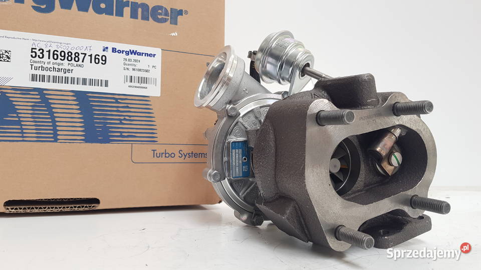 Turbosprężarka BorgWarner KKK 53169707142 Siedlce