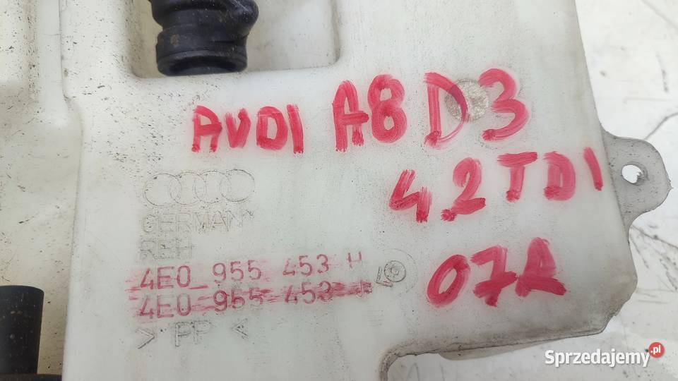 AUDI A8 D3 42 TDI 0510 ZBIORNICZEK POMPKA