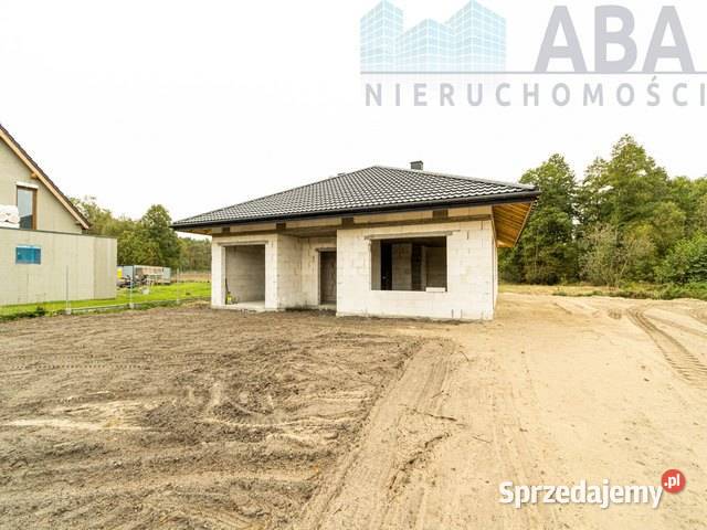 Dom w stanie surowym otwartym Tury gm Krzymów Konin sprzedam