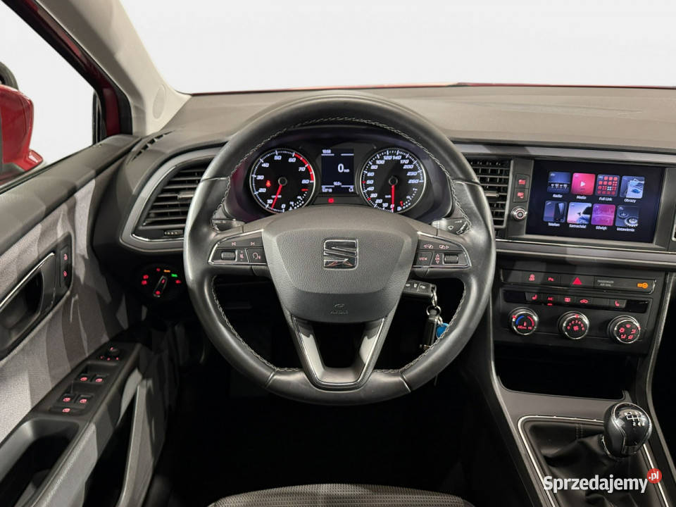 Seat Leon Style 12TSI 110 M6 2018 r salon Niski małopolskie Myślenice