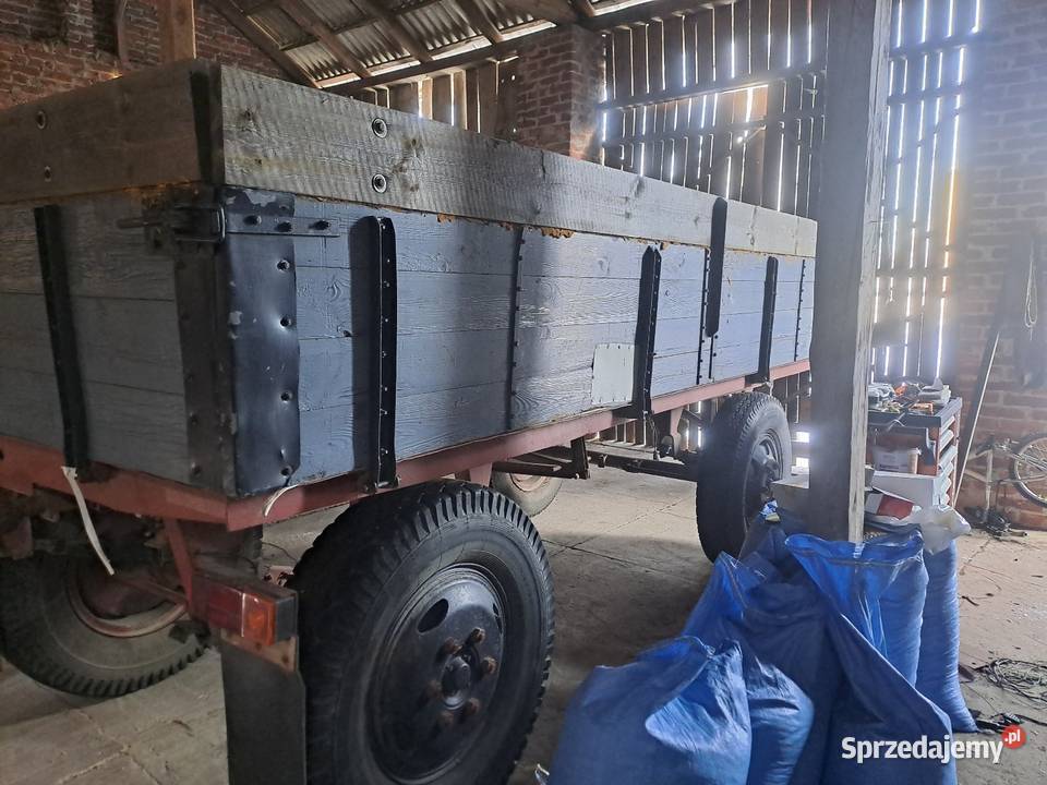 Przyczepa D35 sztywna Agromasz Bychawa