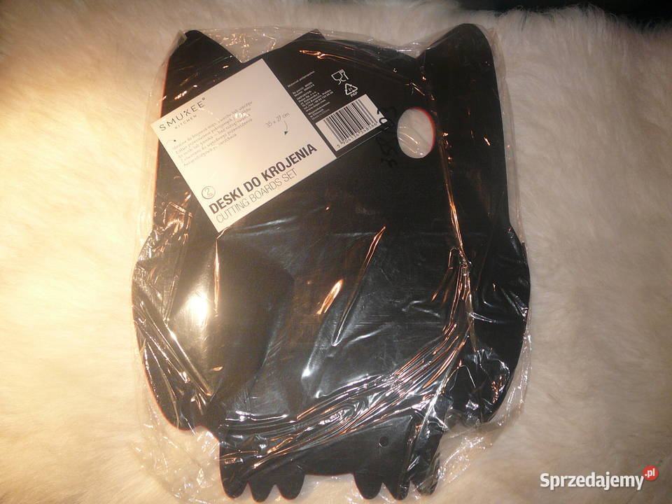 Serca 33 patera deska Sowa czerwona i czarna Wrocław