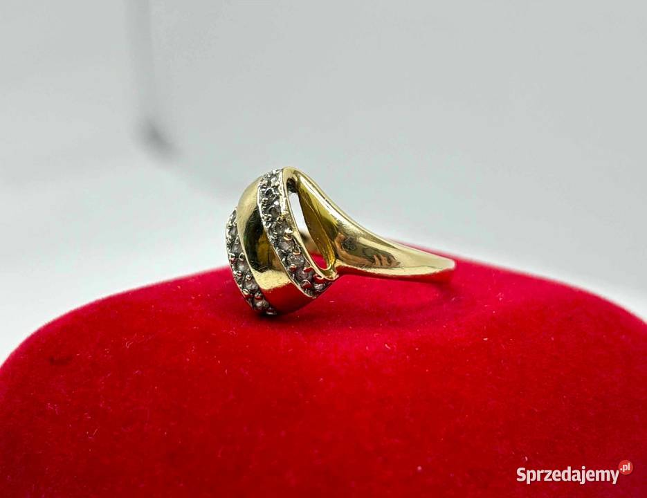 Złoty Pierścionek pr 585 28g R15 Elbląg
