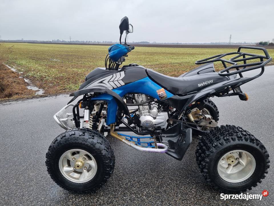 Quad Atv Shineray 250cc Duża Rama Ciecz zarejestrowany w Polsce kujawsko-pomorskie Kruszwica