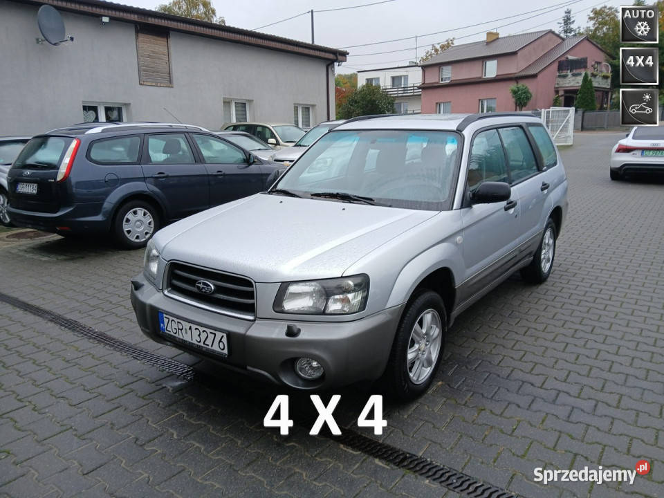 Subaru Forester 20i AUTOMAT 4X4 klima elektryka wspomaganie kierownicy Gryfino