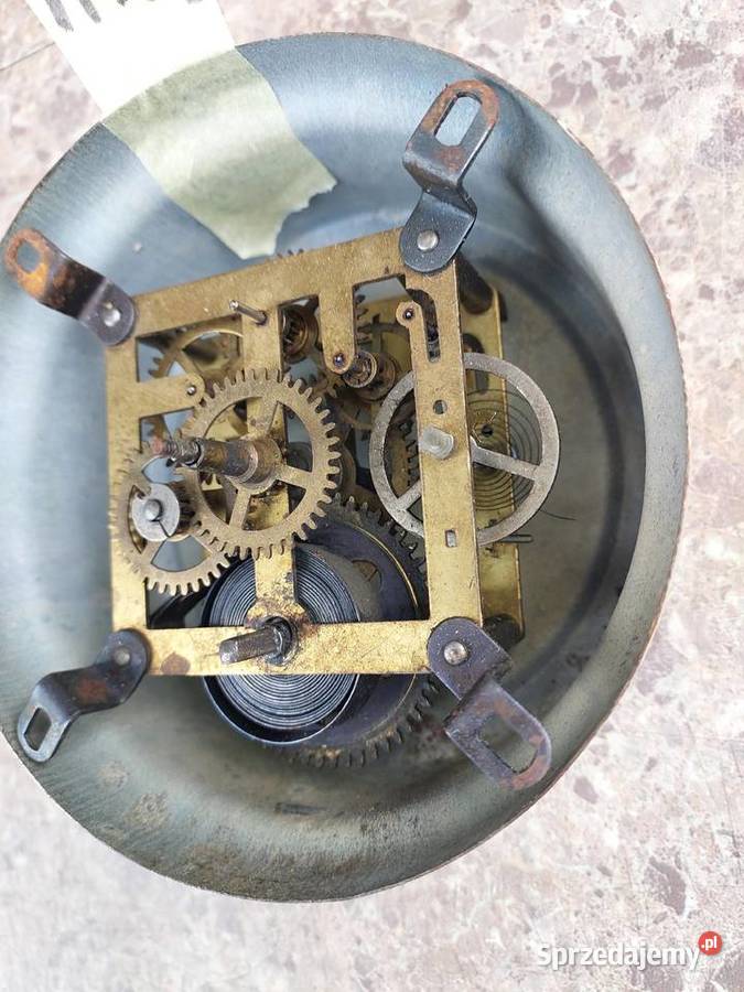 M123 Mechanizm starego zegara balansowy chodzik Tczew
