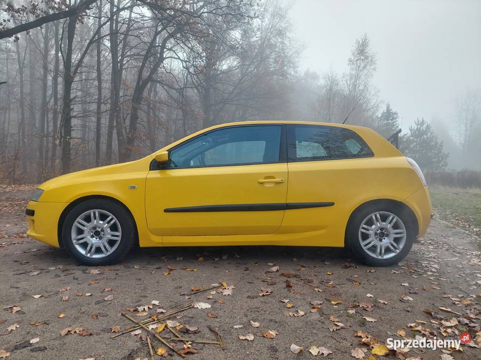 Fiat Stilo 16 16v LPG Ważne OC PT LPG nowości w żółty Gdańsk
