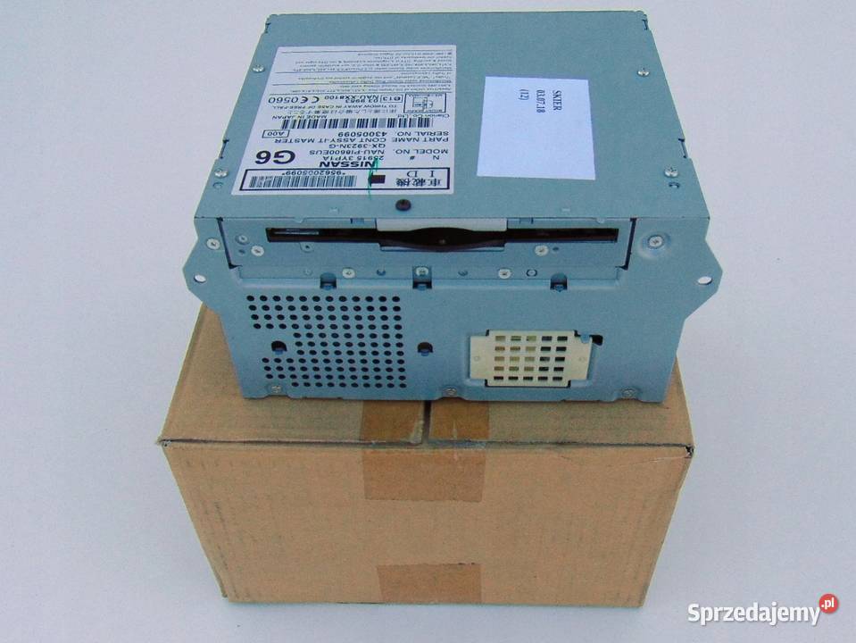 RADIO ODTWARZACZ DVD INFINITI NISSAN 259153YP1A Nowy Tomyśl
