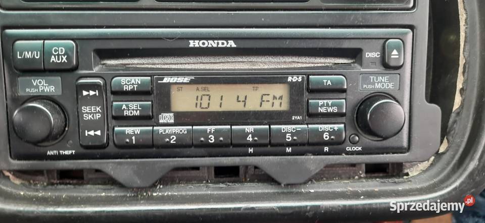 Głośniki subwoofer equalizer radio Bose Honda Ostrowiec Świętokrzyski