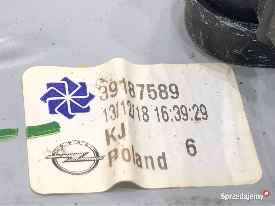 PODNOŚNIK SZYBY LEWY PRZÓD OPEL CROSSLAND Mechanizmy opuszczania szyb sprzedam