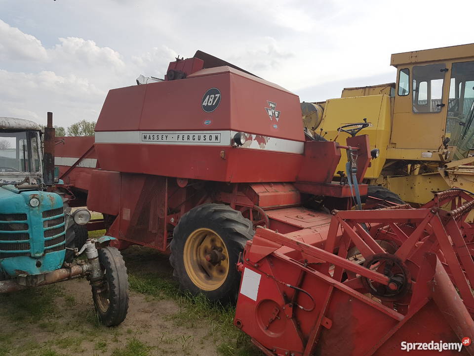 Kombajn zbożowy Massey Ferguson 487 na części Radom sprzedam