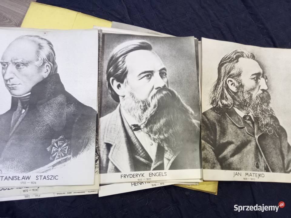 Portrety zestaw BJ Dorys lata 60 Świdnica