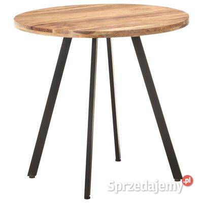 vidaXL Stół jadalniany 80 lite drewno mazowieckie Warszawa