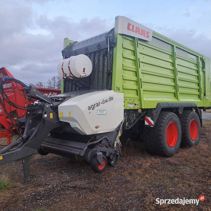 Przyczepa samozbierająca claas cargos 8400 podlaskie Śniadowo