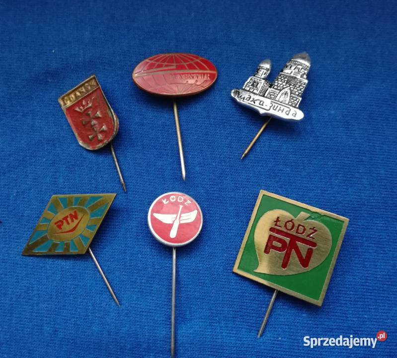 Znaczkiwpinki odznaka na szpilce Łódź sprzedam