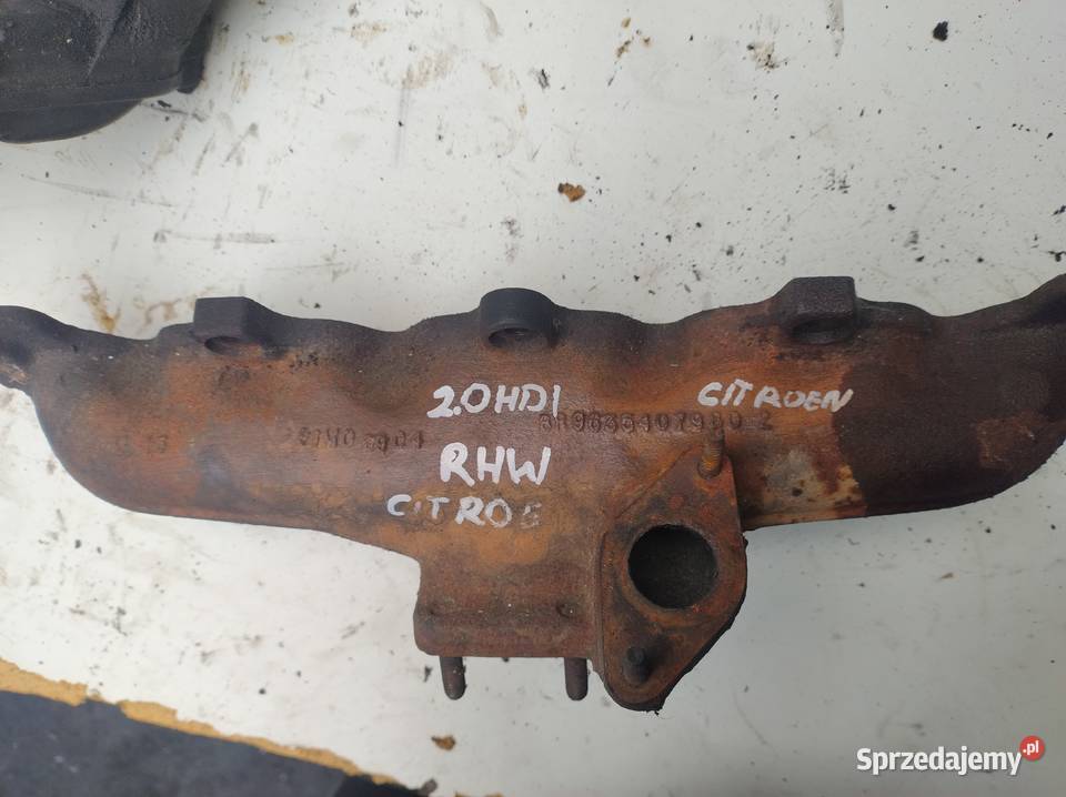 CITROEN PEUGEOT FIAT 20HDI 16V RHW kolektor osobowe Kielce