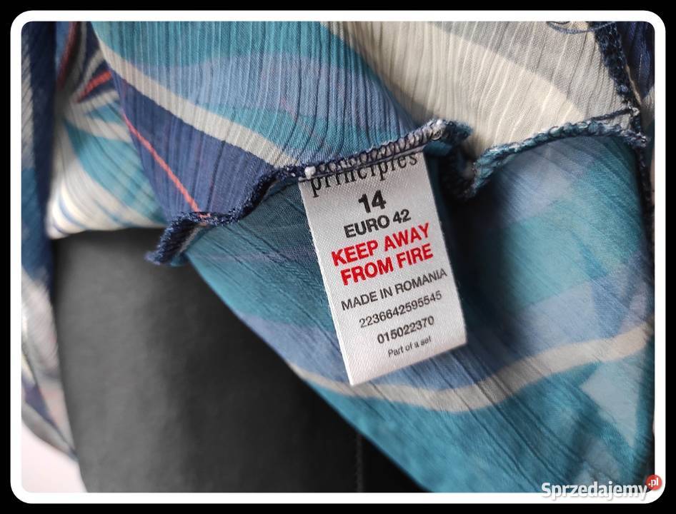 Bluzka damska mgiełka 40 L 42 XL Principles Płock