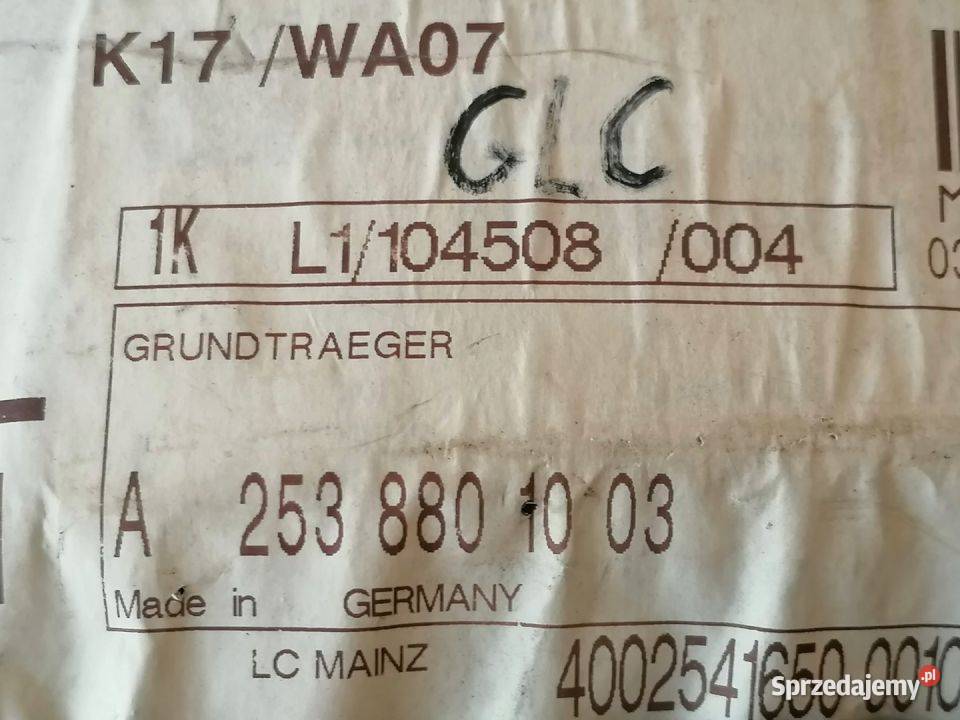 MERCEDES GLC W253 X253 ŚLIZG ZDERZAKA PRAWY TYŁ wielkopolskie