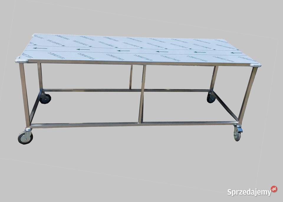 Stół na kółkach Wóżek do transportu zwłok Środa Wielkopolska