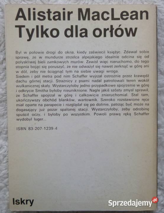 orłów Alistair MacLean Warszawa