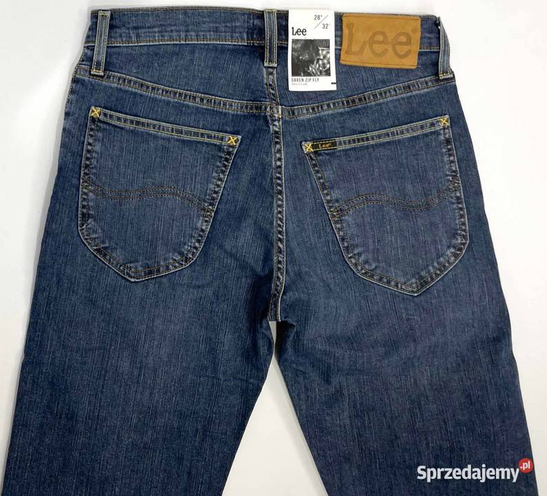 Spodnie męskie Lee Daren Zip Fly Regular W28 L32 warmińsko-mazurskie Pisz