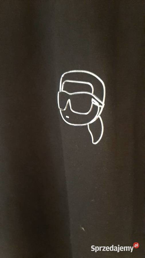 Tshirt Koszulka Męska KARL LAGERFELD M Czarna lubuskie Nowa Sól sprzedam