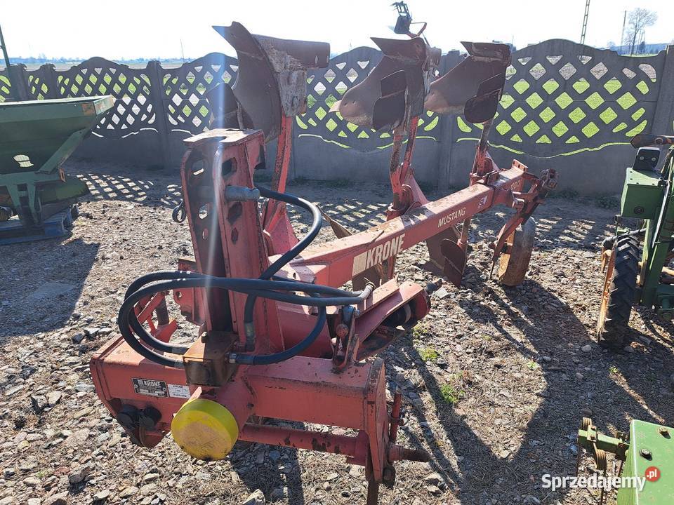 Pług obrotowy KRONE MUSTANG SL 120 lekki z Kłodawa