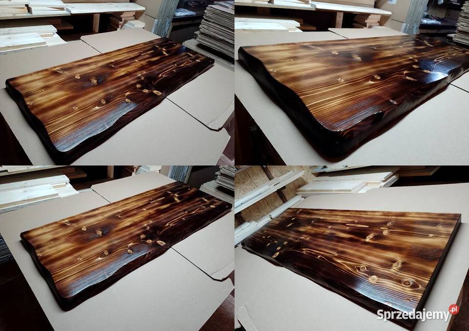 parapety drewniane półki z drewna blaty klejone Pozostałe małopolskie sprzedam