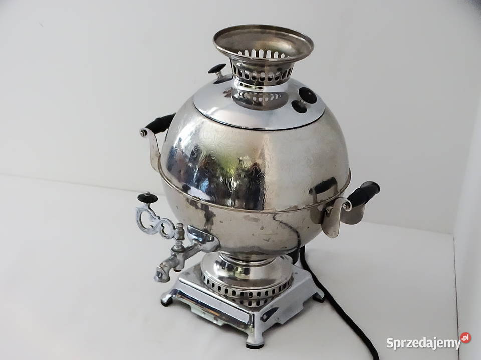 Samowar elektryczny czajnik vintageretro styl lubelskie sprzedam