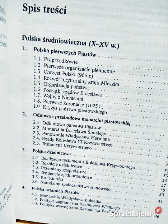 Historia Polski repetytorium maturalne Kram mazowieckie Warszawa