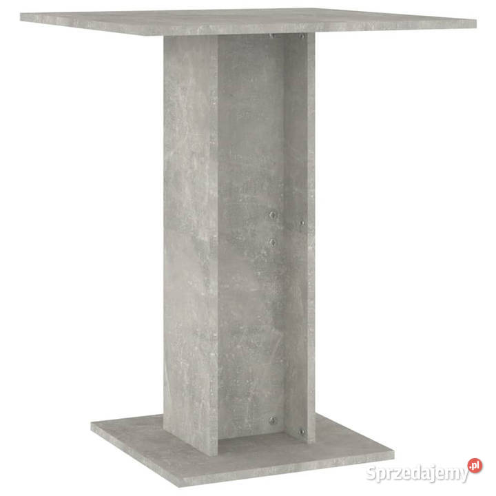 Stolik bistro szarość betonu 60x60x75 WM802106 Warszawa