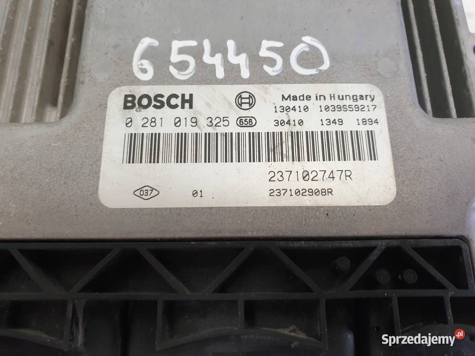 Renault Kangoo III 15 DCI STEROWNIK SILNIKA Komputery Janów