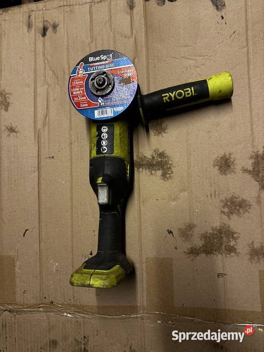 Ryobi zestaw wkrętarka szlifierka 18v