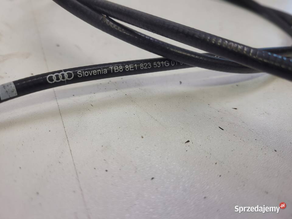 LINKA OTWIERANIA MASKI AUDI A4 B6 B7 8E1823531G Przystajń