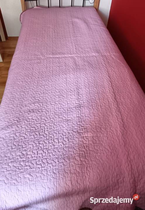 Duża wielokolorowa unikatowa dwustronna narzuta Brwinów