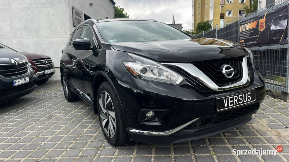Nissan Murano Jasne Skóry 35V6 Panorama 4xgrzane 18900km Gdynia