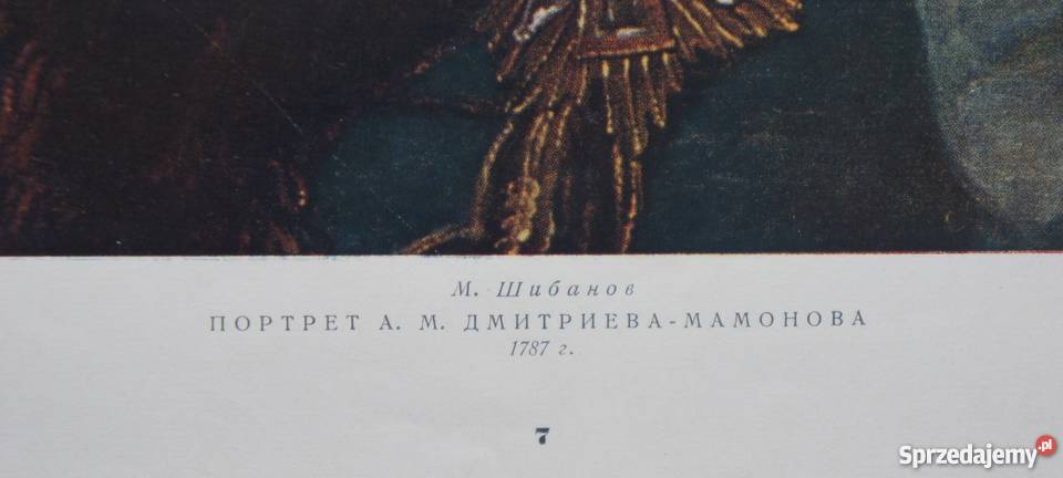 Iwan Nikitin portret hrabiego Dmitrijewa Szczecin sprzedam