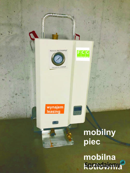 Wynajmij piec mobilny do wygrzewania podłogówki Olsztyn