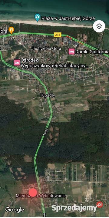 Działka morza z domkiem dudowlana pomorskie