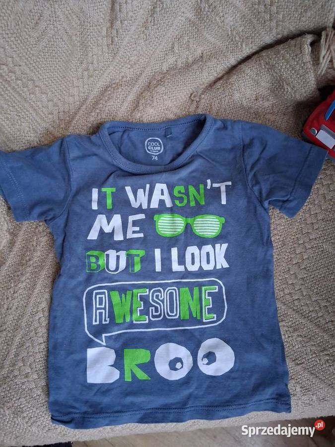 Koszulki chłopięca rozmiar 68