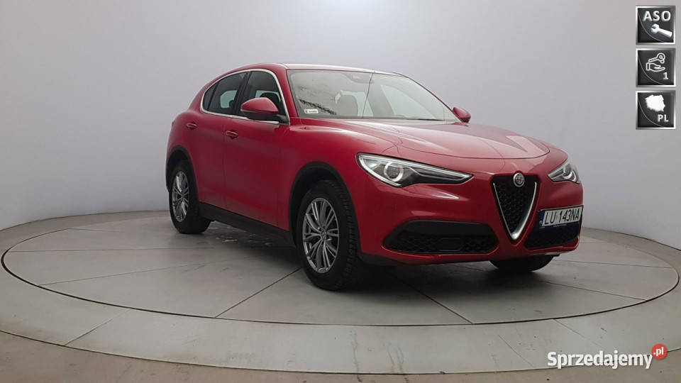 Alfa Romeo Stelvio Stelvio 20 Turbo Business Q4 czerwony Warszawa