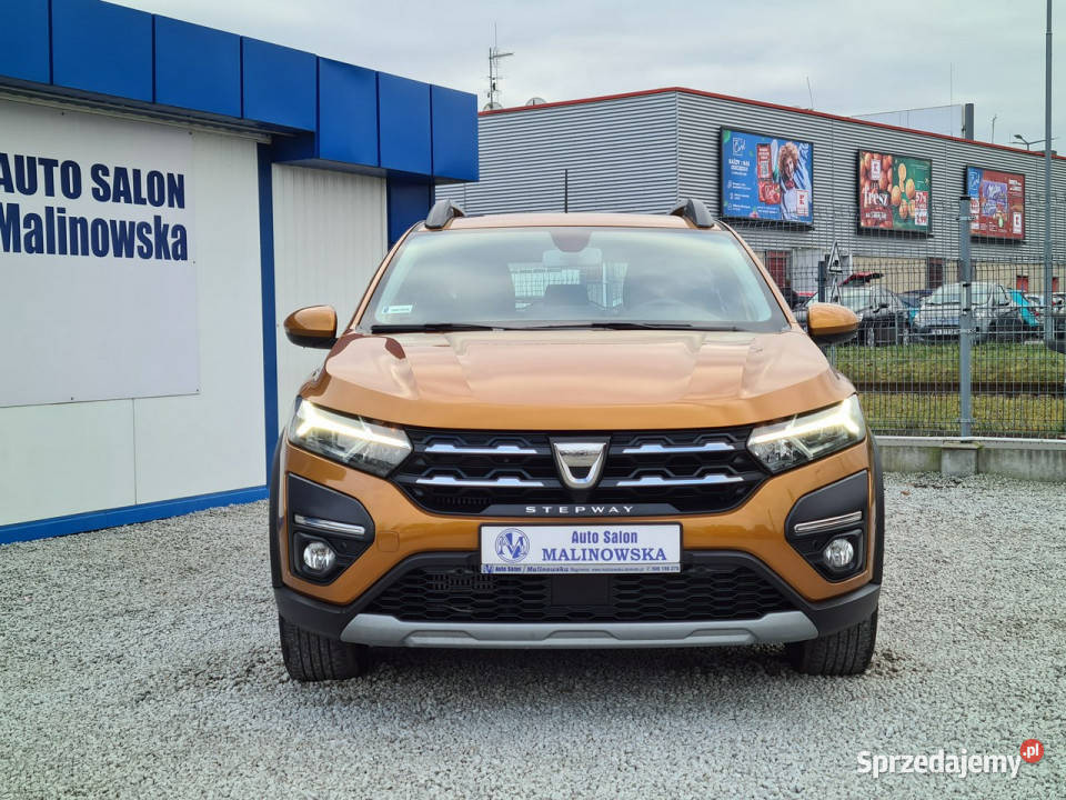 Dacia Sandero Stepway GAZ Navi 2xPDC Kamera Full złoty wielkopolskie Wągrowiec