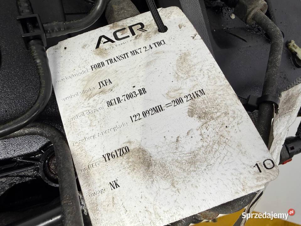 SILNIK JXFA Ford Transit VII MK7 24 TDCI 115 Chełm