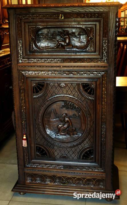 Wspaniala szafka bretońska dąbsklep Dąbrowa Dąbrowa Górnicza sprzedam