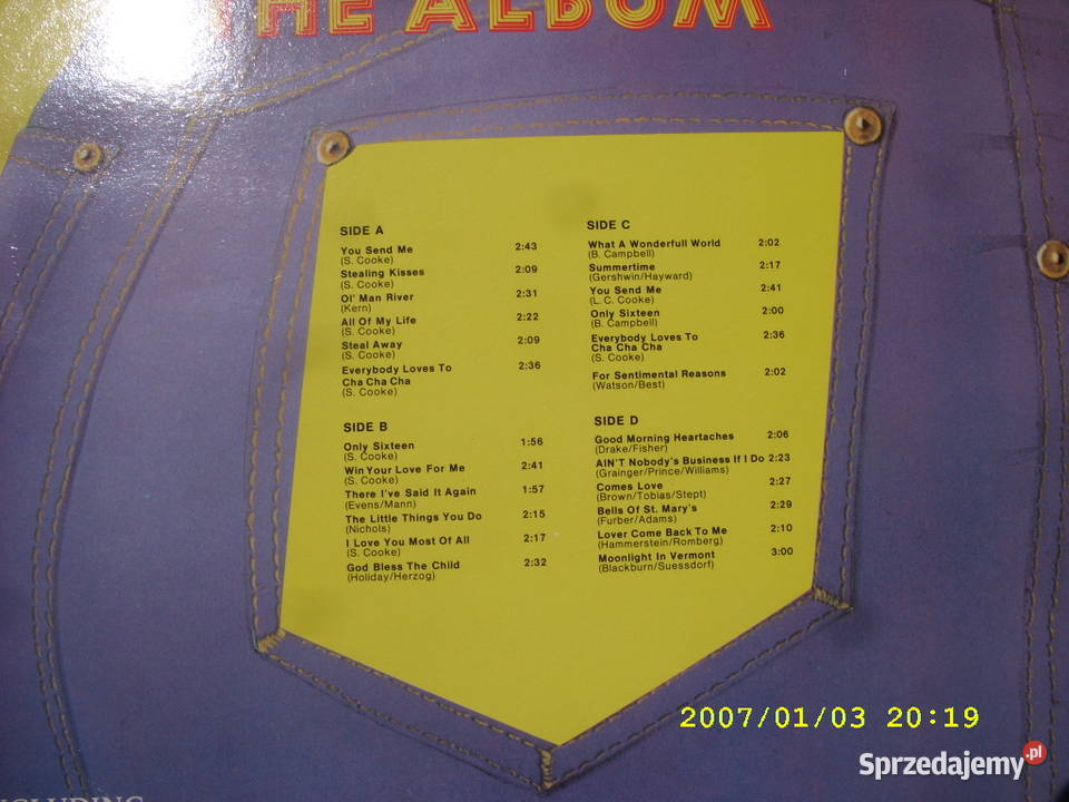 Rock LP SAM COOKETHE ALBUM 2 CD Płyty i kasety dolnośląskie Wołów sprzedam