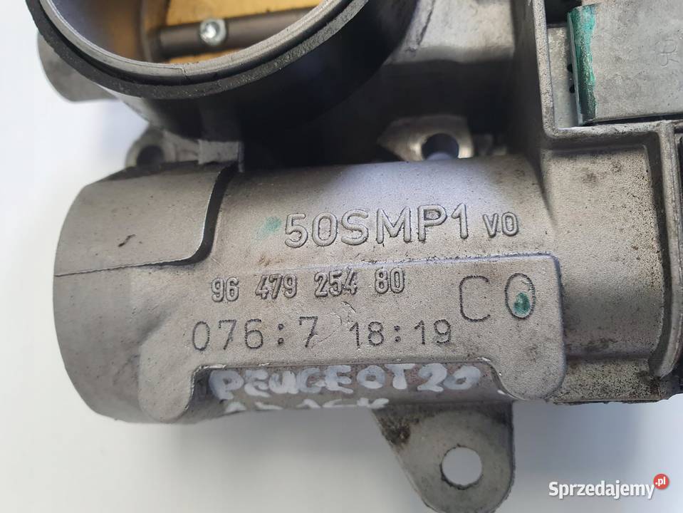 PRZEPUSTNICA Peugeot 207 14 16V 9647925480 Przepustnice Chełm
