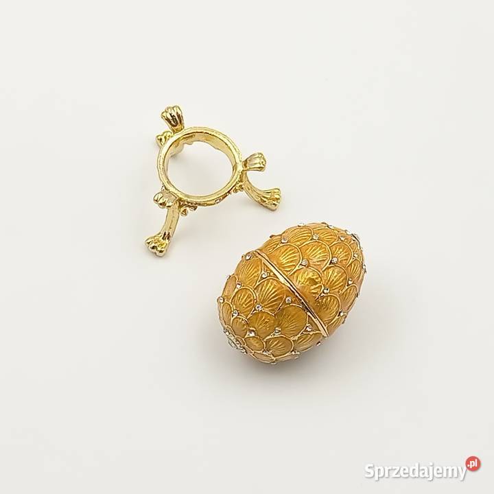 Jajko jajo faberge pojemniki szkatułka Szkatułki i pudełeczka śląskie
