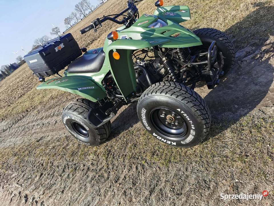 Duży Quad Adlykwity l7e kufer stan nieuszkodzony wielkopolskie Rawicz