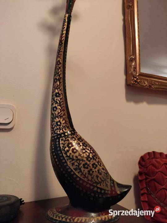 stary mosiężny wazon kaczka 25 Gorzów Wielkopolski