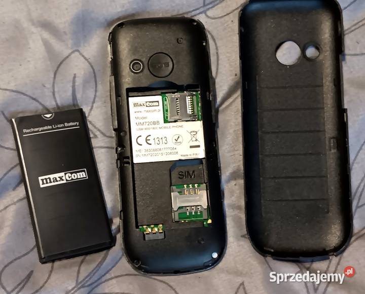Telefon komórkowy Seniora babci dziadka Maxcom Opole